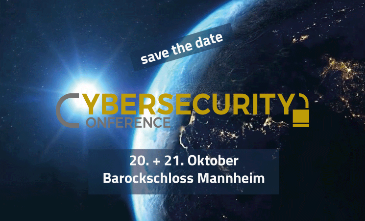 CyberSecurity Conference – wir sind dabei
